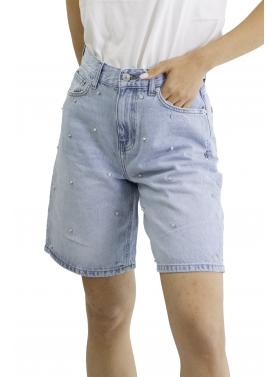SHORTS CON STRASS Only
